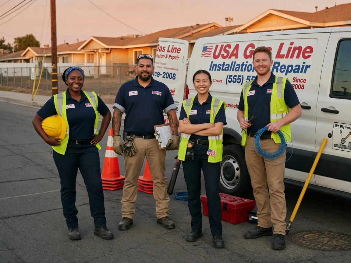 Gas Line Installation company in Casa, AR